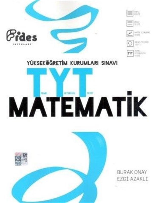 Fides Yayınları YKS 1. Oturum TYT Matematik Konu Özetli Konu Testli