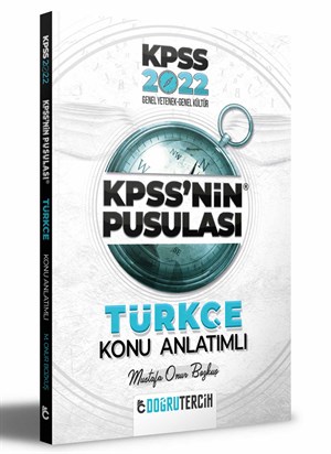 2020 KPSS'NİN Pusulası Türkçe Konu Anlatımı Doğru Tercih Yayınları