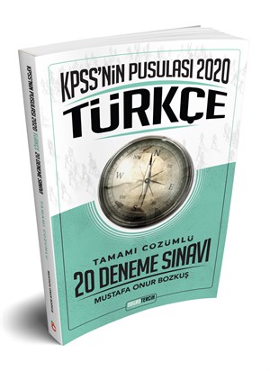 2020 KPSS'NİN Pusulası Türkçe Tamamı Çözümlü 20 Deneme Doğru Tercih Yayınları
