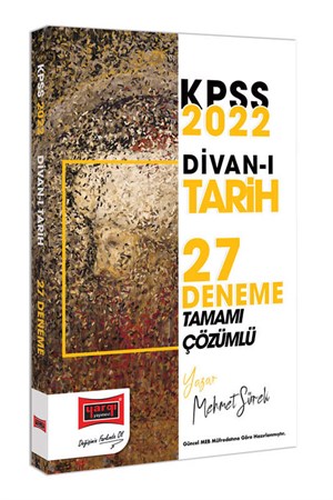 2022 KPSS Divan-ı Tarih Tamamı Çözümlü 27 Deneme Yargı Yayınları