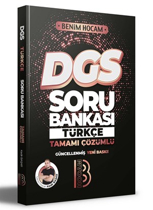 2023 DGS Türkçe Tamamı Çözümlü Soru Bankası Benim Hocam Yayınları