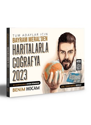 2023 Tüm Adaylar İçin Haritalarla Coğrafya Benim Hocam Yayınları
