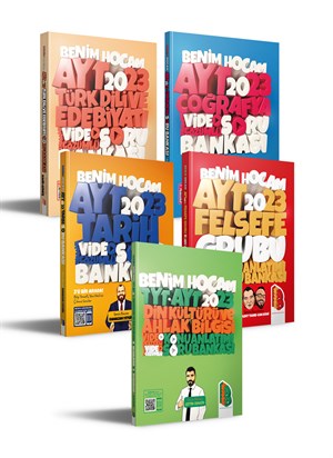 2023 YKS AYT Sözel Bölüm Tamamı Video Çözümlü Soru Bankası Seti Benim Hocam Yayınları