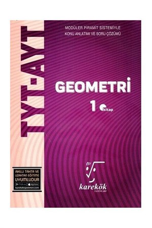 Karekök Yayınları TYT AYT Geometri 1. Kitap