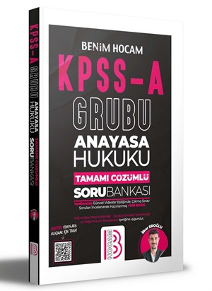 KPSS A Grubu Anayasa Hukuku Tamamı Çözümlü Soru Bankası Benim Hocam Yayınları