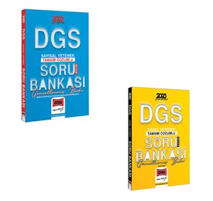 Yargı Yayınları 2023 DGS Sayısal ve DGS Sözel Soru Bankası Seti (2 Kitap)