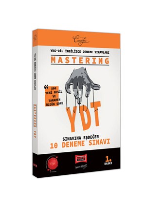Yargı Yayınları YDT Masterıng YKS-Dil İngilizce 10 Deneme Sınavı