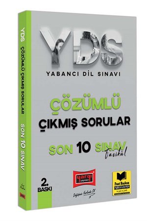 YDS Çözümlü Son 10 Sınav Fasikül Çıkmış Sorular 2. Baskı Yargı Yayınları