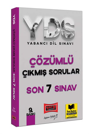 YDS Son 7 Sınav Çözümlü Çıkmış Sorular Yargı Yayınları